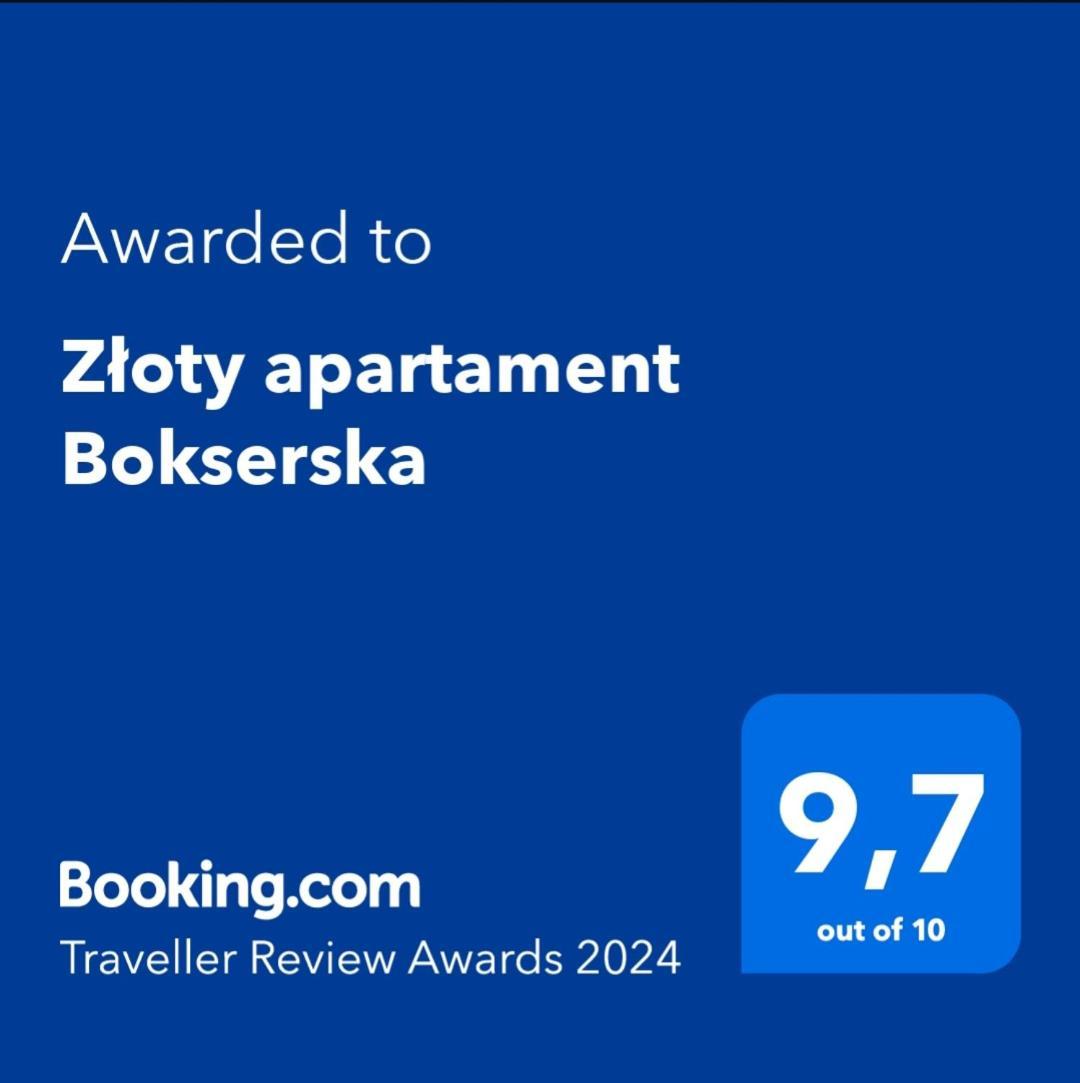 Zloty Apartament Bokserska Varsóvia Exterior foto